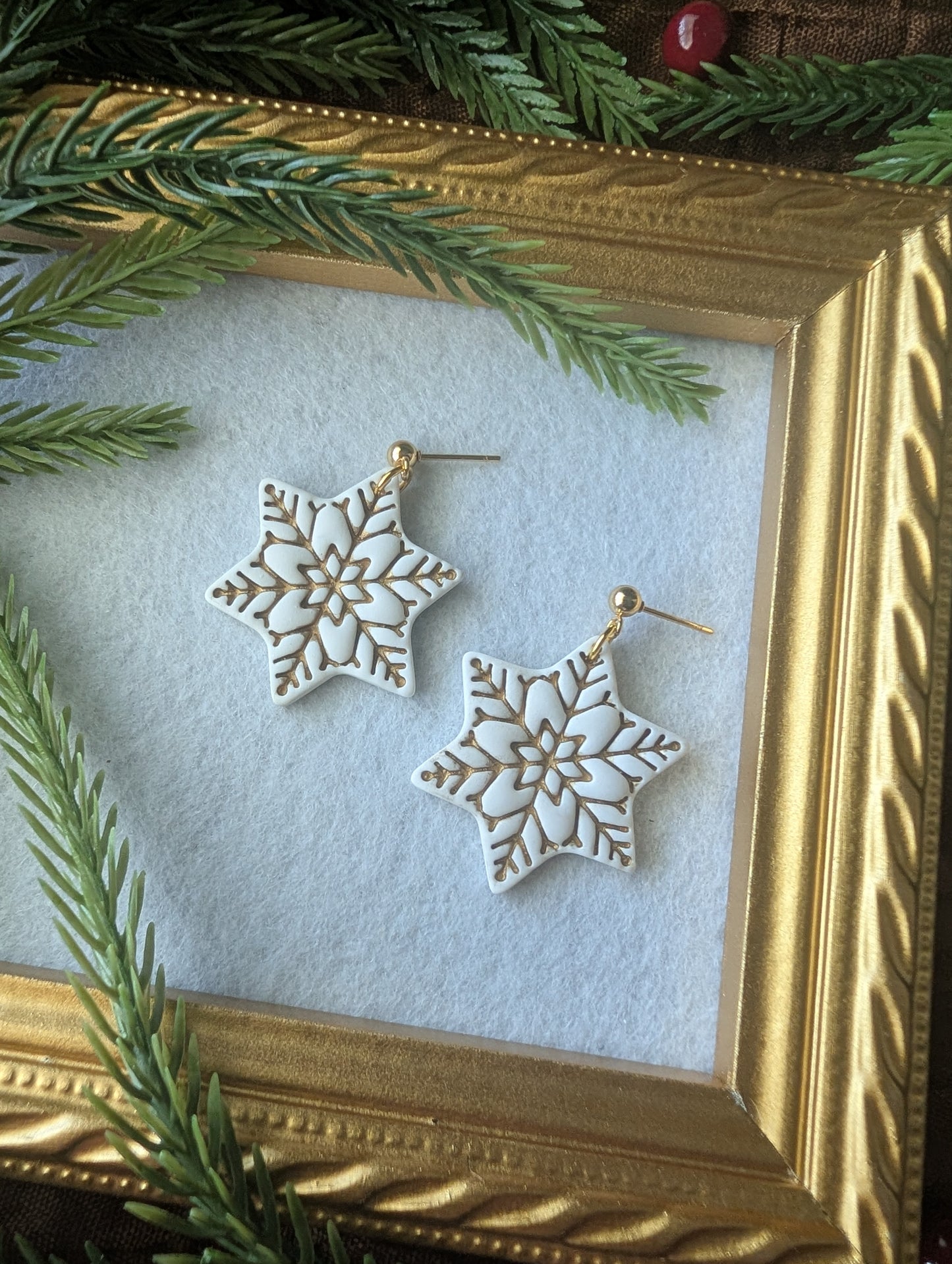 Snowflake Earrings