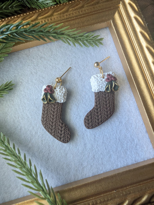 Christmas Stocking Earrings