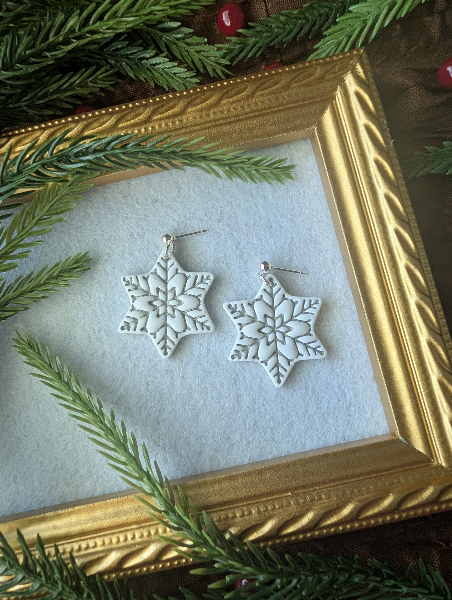 Snowflake Earrings