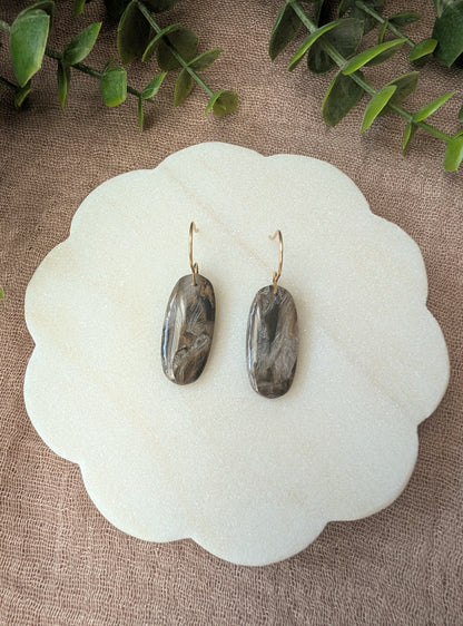 Black/Brown/Grey Aria Earrings