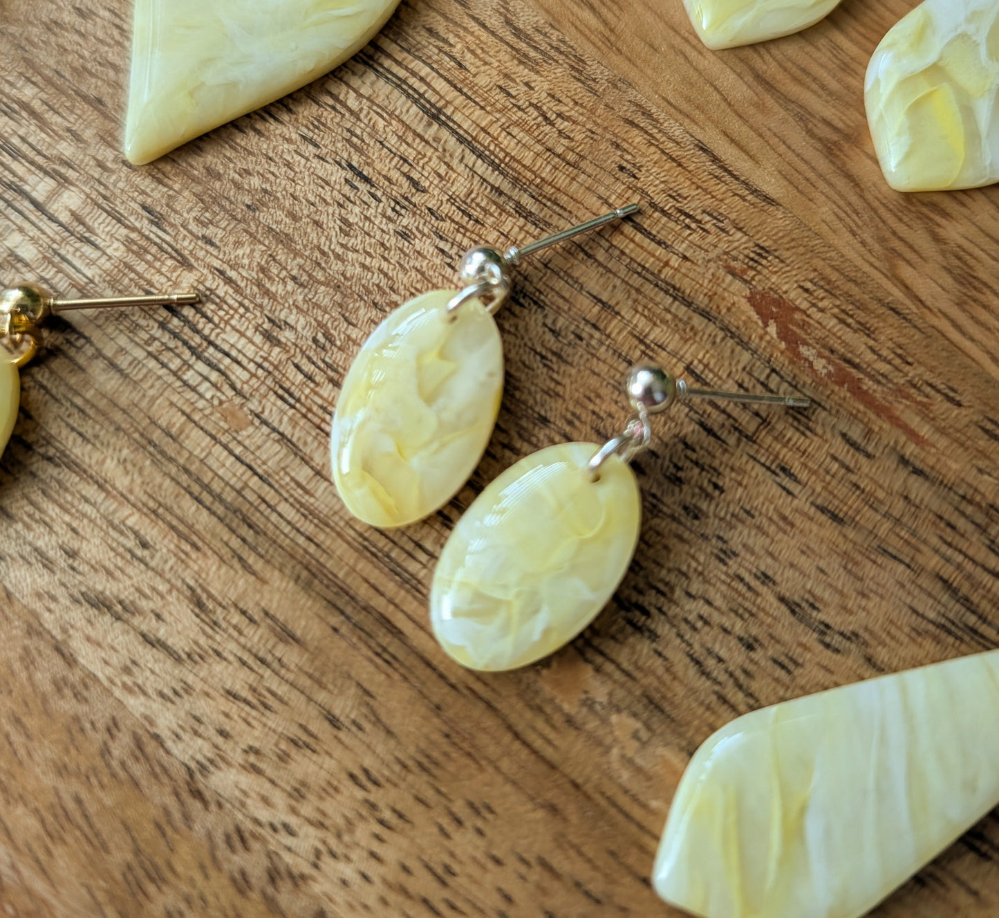 Sun Kissed Oval Earrings