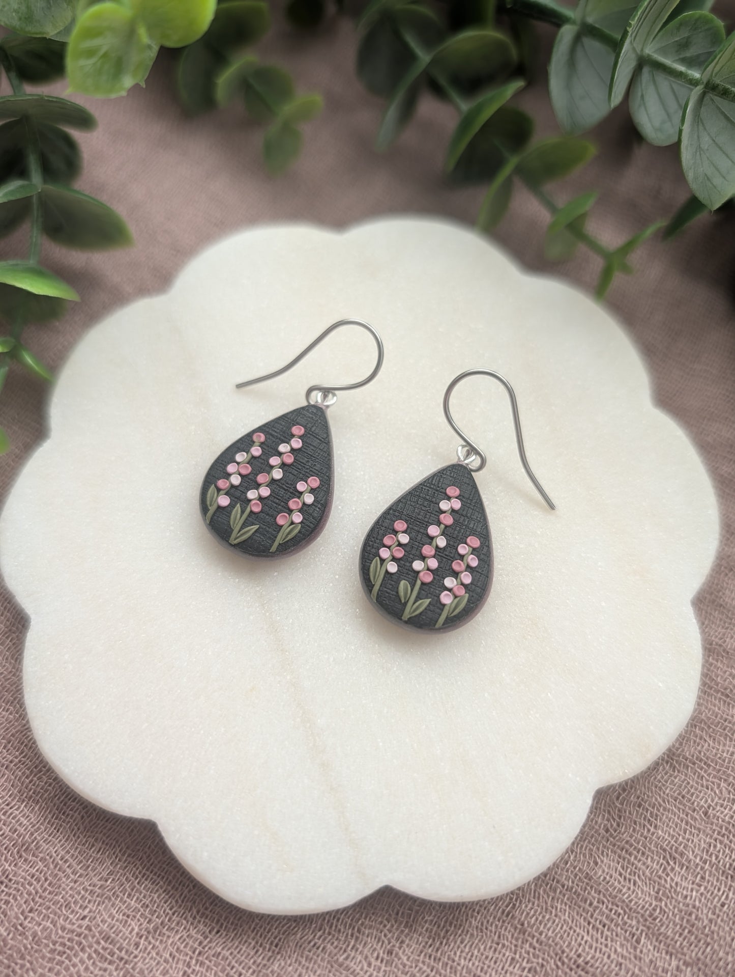 Blushing Wildflower Earrings
